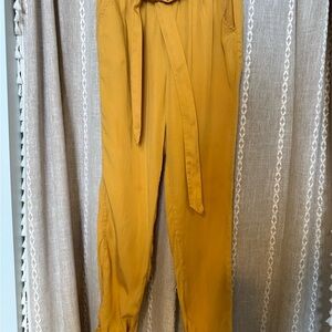 Max Jeans Mustard Yellow Trousers